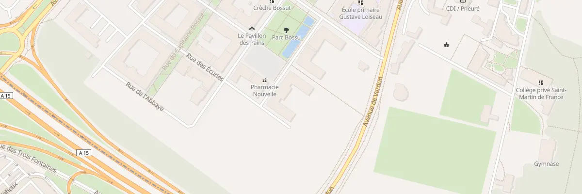 Plan du 9 Rue des Ecuries à Pontoise