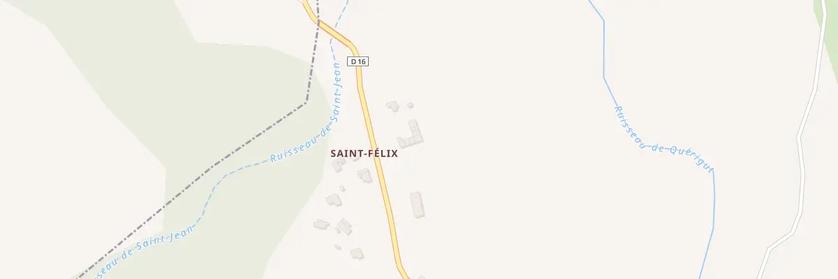 Plan du 306 Hameau Saint Felix à Quérigut