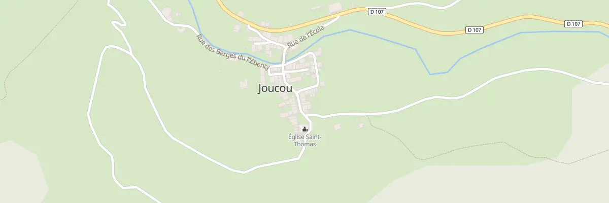 Plan du 49 Le Village à Joucou