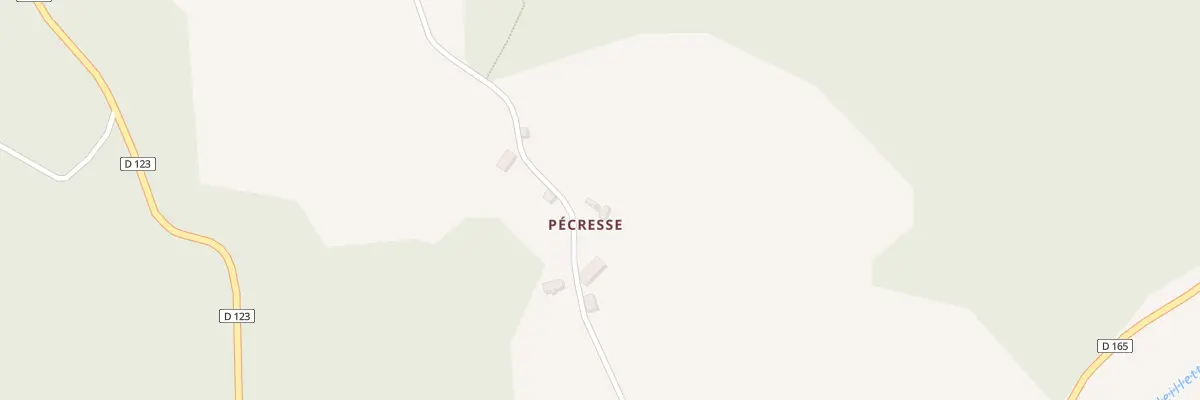 Plan du 5191 Pécresse à Davignac