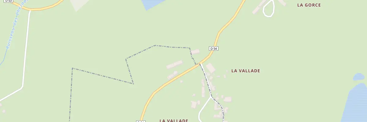 Plan du 12 La Vallade Basse à Ars