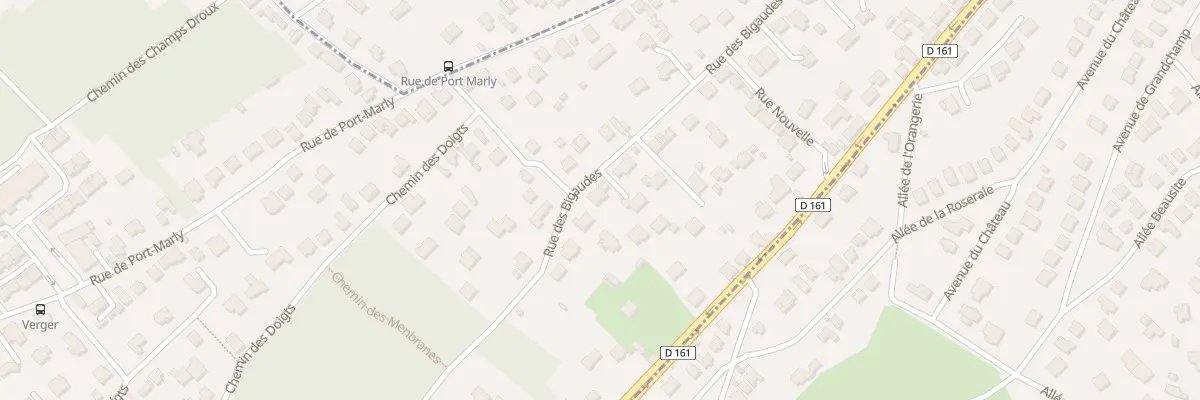Plan du 51B Rue des Bigaudes à Mareil-Marly