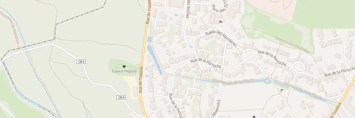Plan du 37 Rue de la Perruche à Châteaufort