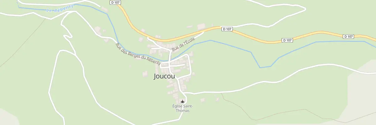 Plan du 51 Le Village à Joucou