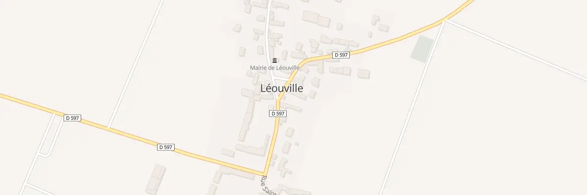 Plan du 5 Pl de l’Église à Léouville