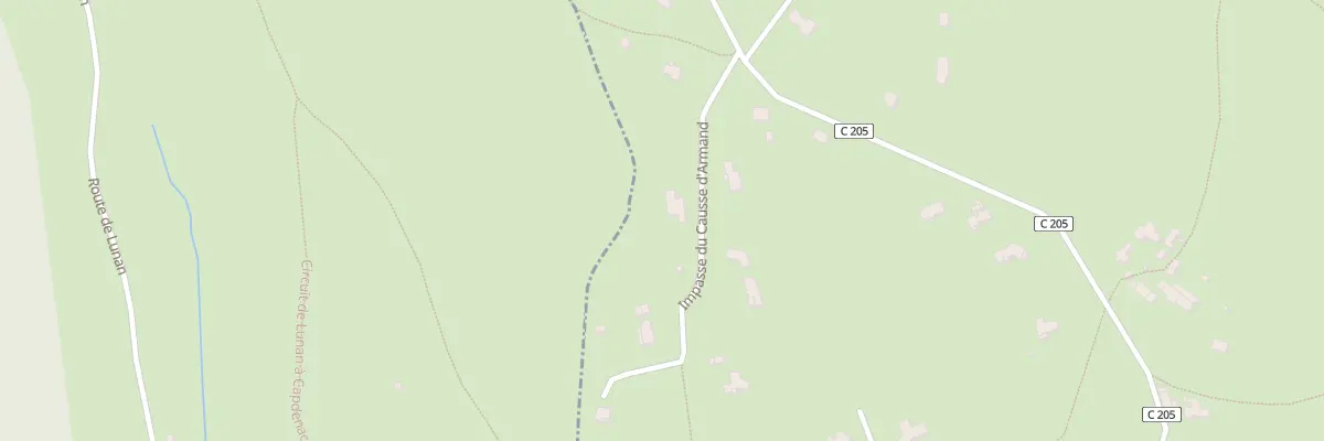 Plan du 114 Imp du Causse d’Armand à Lunan