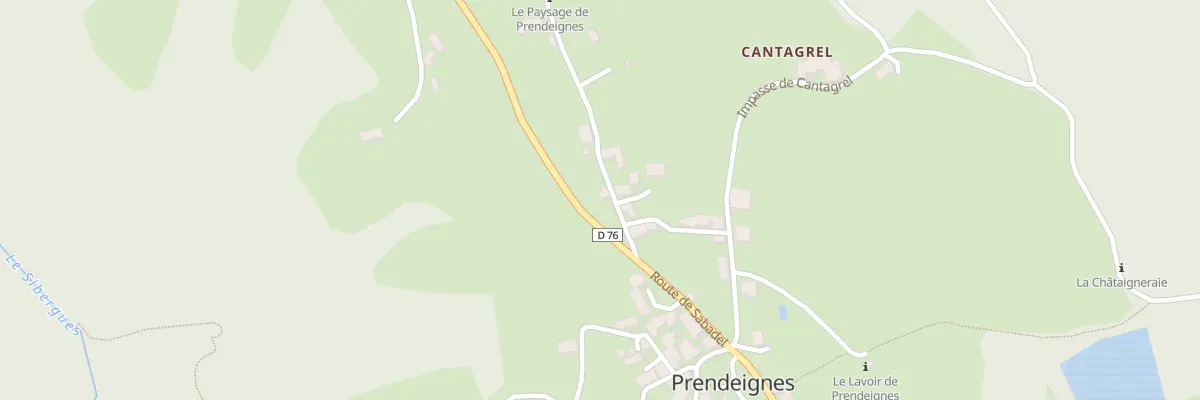 Plan du 5142 Suc Delmouly à Prendeignes