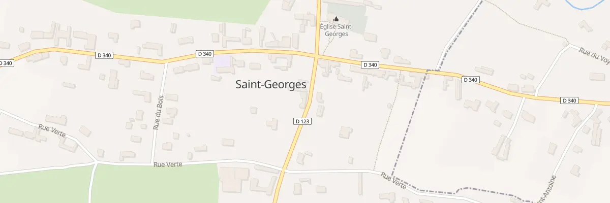 Plan du 6 Rue du Watelet à Saint-Georges