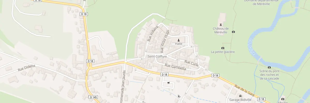 Plan du 5 Rue Jean Jacques Rousseau au Mérévillois