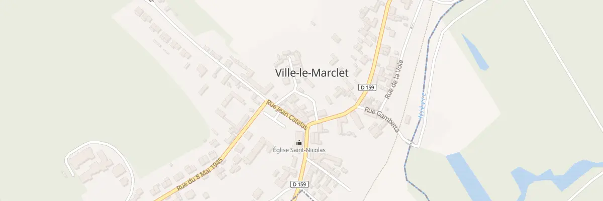 Plan du 4 Rue Jean Jaurès à Ville-le-Marclet