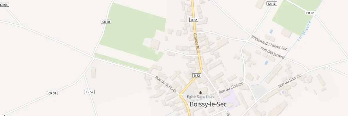 Plan du 51B Grande Rue à Boissy-le-Sec