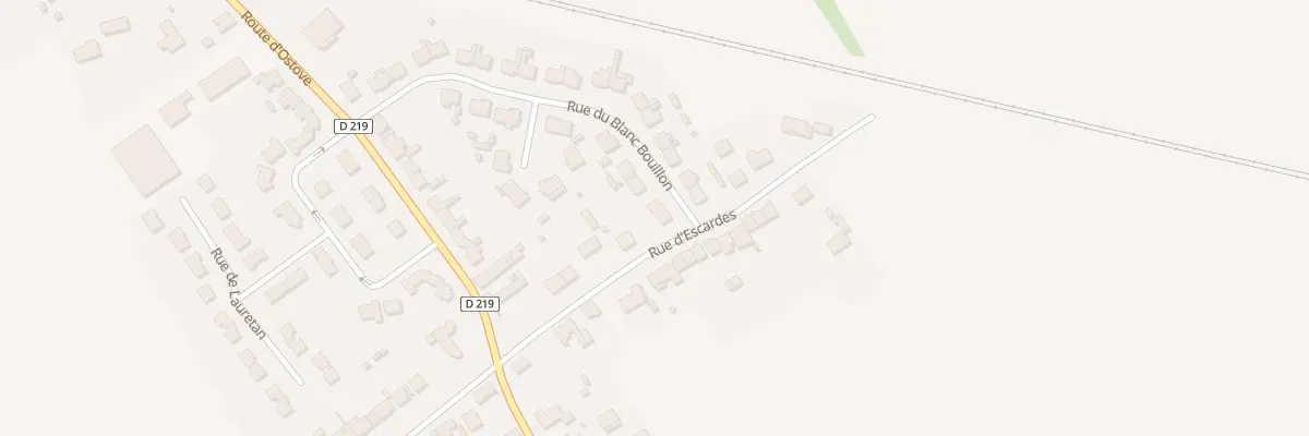 Plan du 5001F Rue du Blanc Bouillon à Audruicq