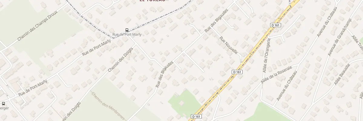Plan du 49B Rue des Bigaudes à Mareil-Marly