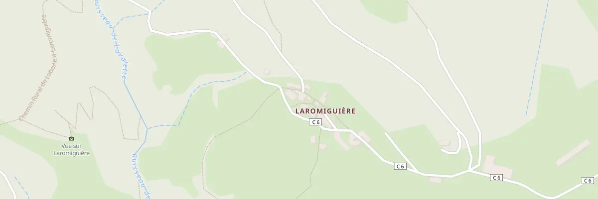 Plan du 5014 Laromiguiere à Viazac