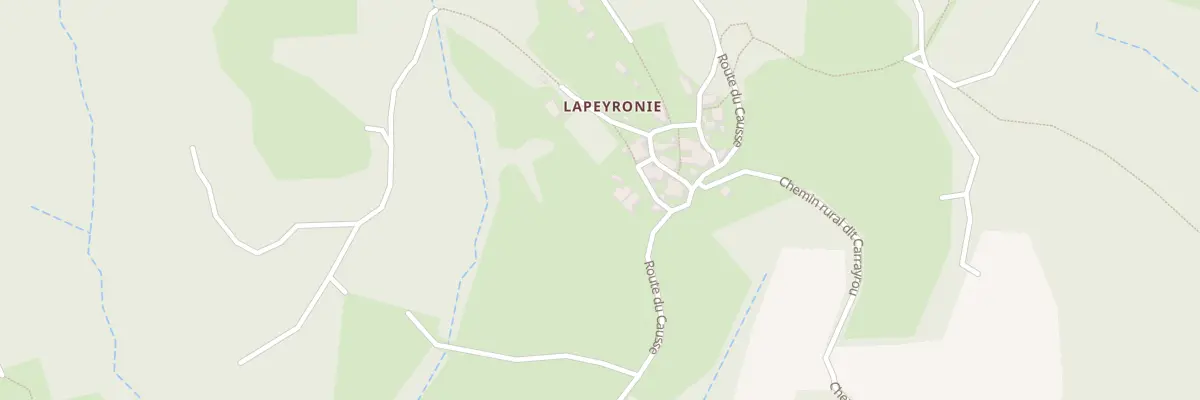 Plan du 6159F Lapeyronie à Viazac