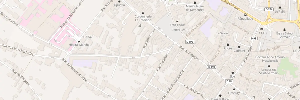 Plan du 8 Rue de la Grande Fontaine à Saint-Germain-en-Laye