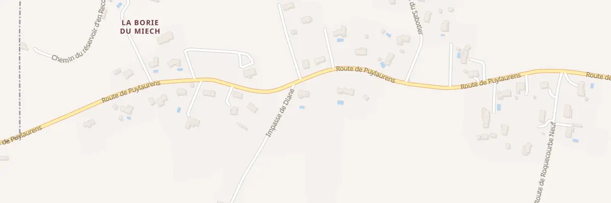Plan du 931 Rte Puylaurens à Sémalens