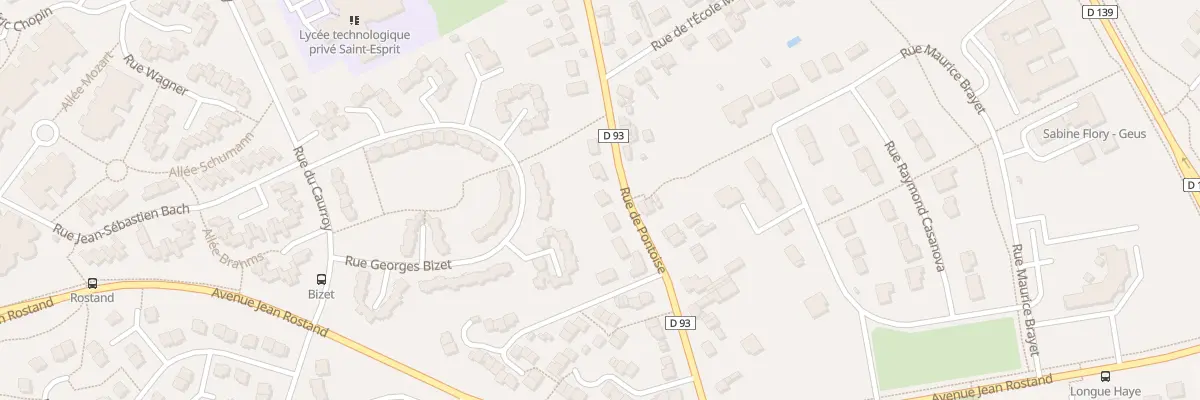 Plan du 96 Rue de Pontoise à Beauvais