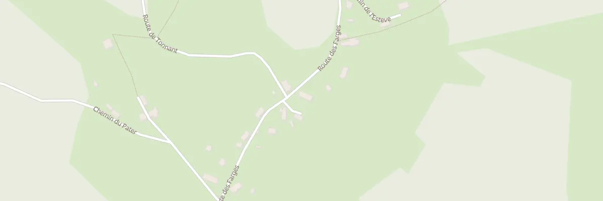 Plan du 11 Rte des Farges à Moustier-Ventadour