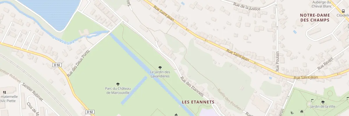 Plan du 80 Rue des Etannets à Pontoise