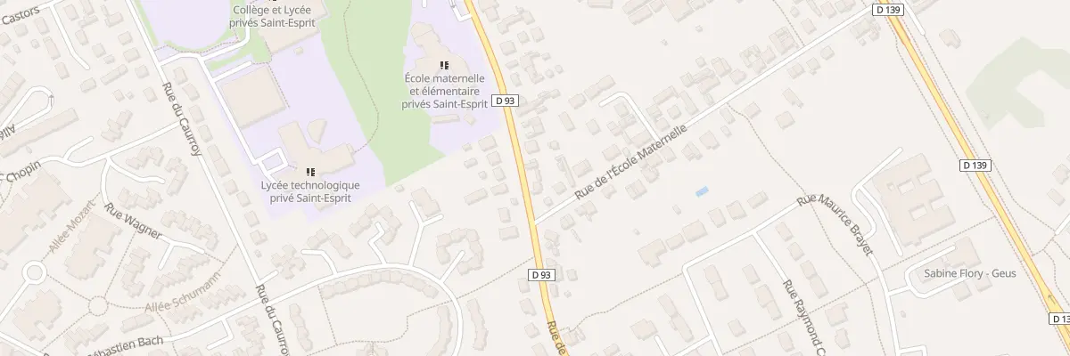 Plan du 139 Rue de Pontoise à Beauvais