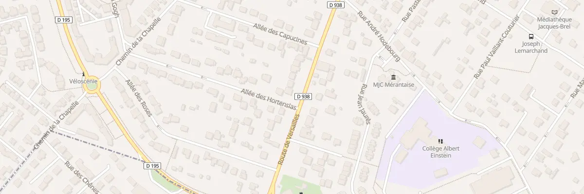 Plan du 60 Rte de Versailles à Magny-les-Hameaux