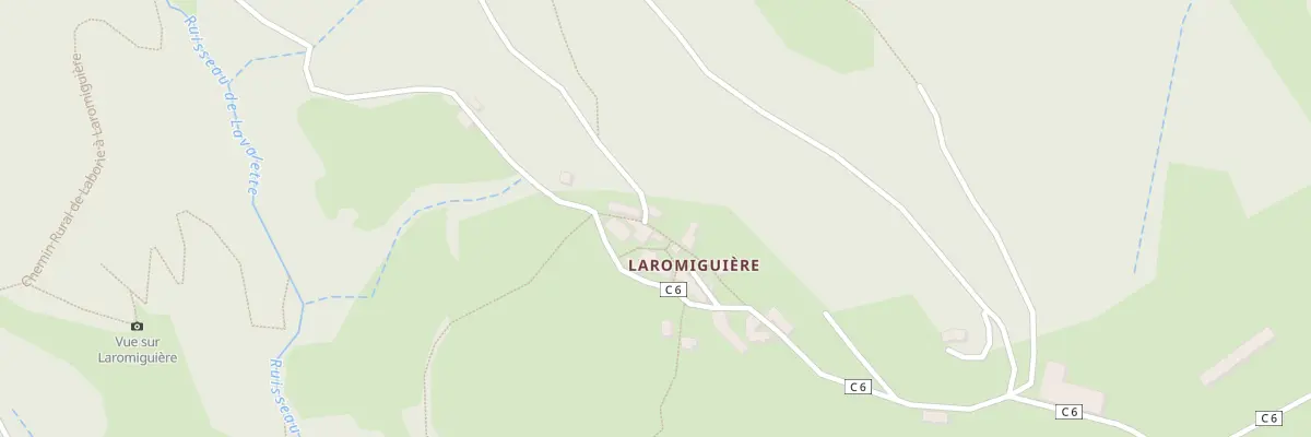 Plan du 5016 Laromiguiere à Viazac