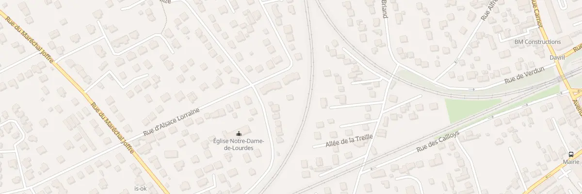 Plan du 16 Rue de Pierrefitte à Conflans-Sainte-Honorine