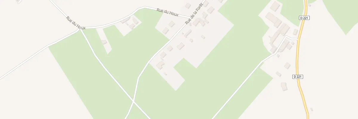 Plan du 25B Rue de la Forêt à Nort-Leulinghem