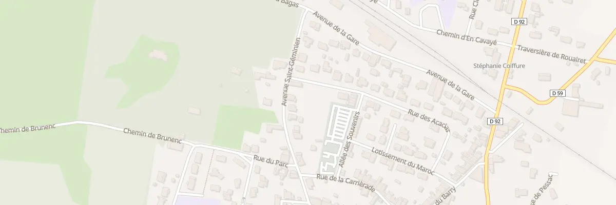 Plan du 11 Av St Geminien à Vielmur-sur-Agout