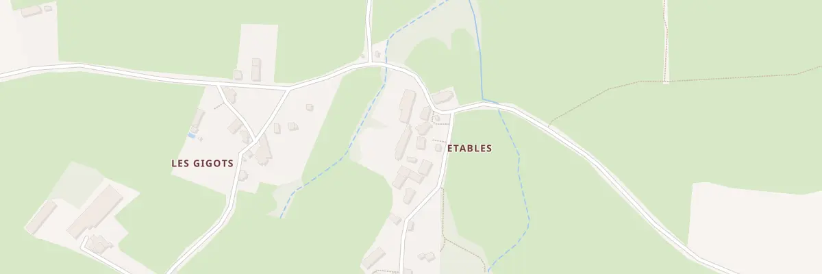 Plan du 6 Etables à Savennes