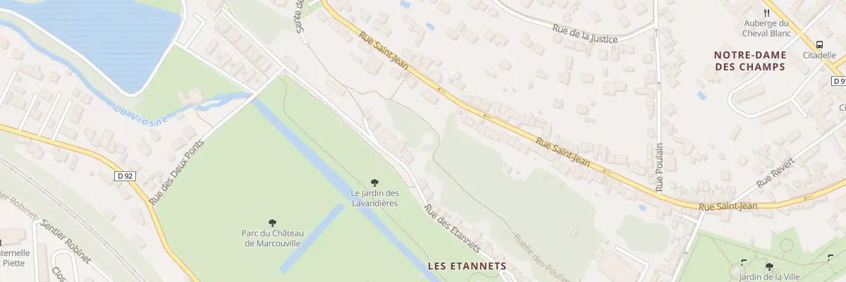 Plan du 82 Rue des Etannets à Pontoise