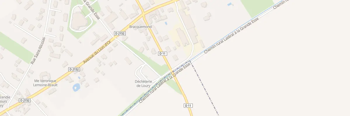 Plan du 507 Rue du 17 Juin 1940 à Loury