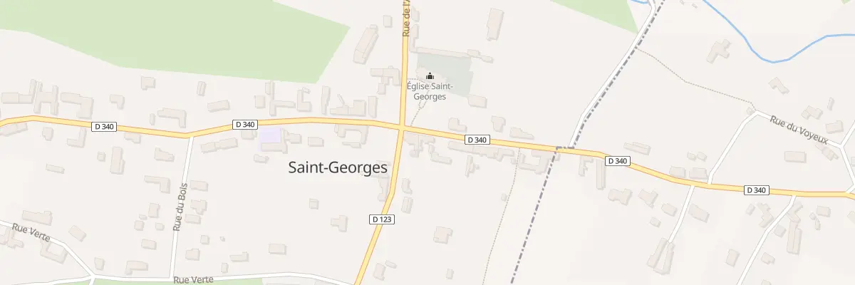 Plan du 9 Rue Principale à Saint-Georges