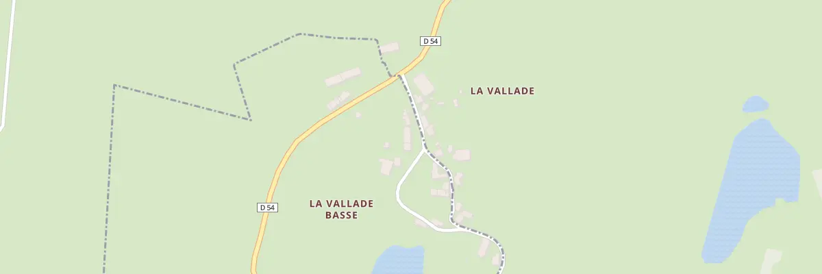 Plan du 14 La Vallade Basse à Ars
