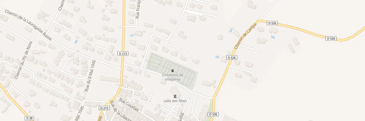 Plan du 5 Au Moulin de Las Gravettes à Villepinte
