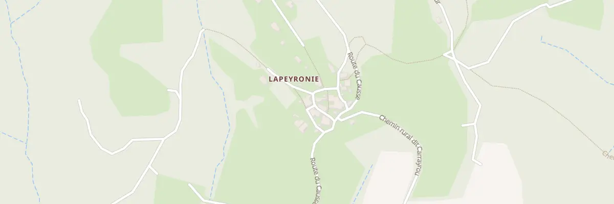 Plan du 5038 Lapeyronie à Viazac