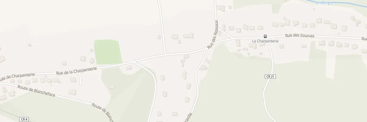 Plan du 520 Rte de la Charpenterie à Sermaise