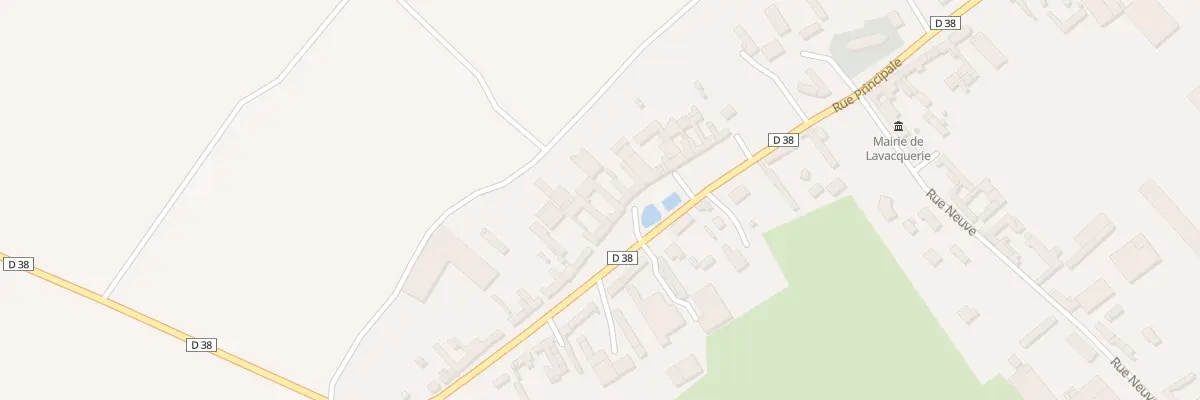 Plan du 41 Rue Principale à Lavacquerie
