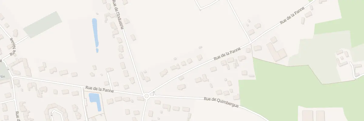 Plan du 453 Rue de la Panne à Nordausques