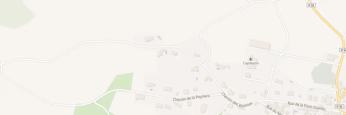 Plan du 1000 Darre La Foun à Villelongue-d’Aude