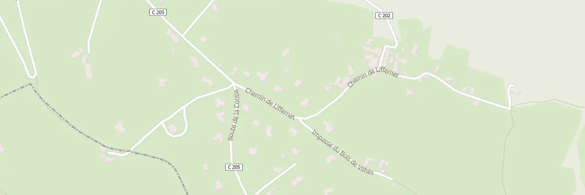 Plan du 5157 Liffernet à Lunan
