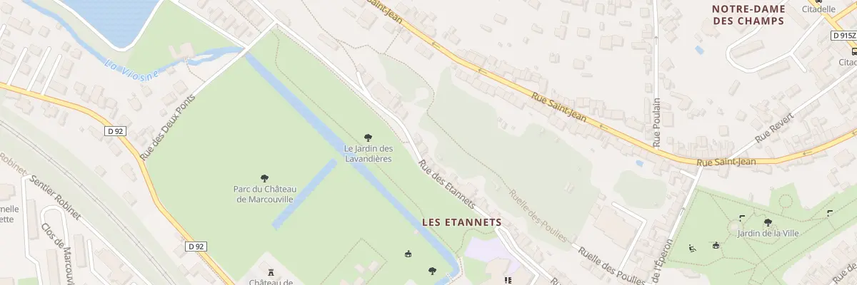 Plan du 76B Rue des Etannets à Pontoise
