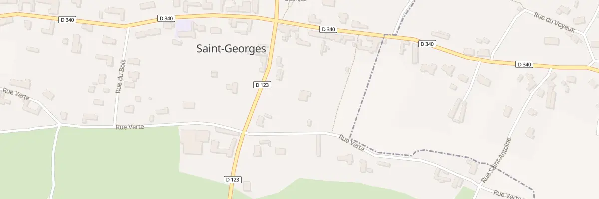 Plan du 14 Rue Verte à Saint-Georges