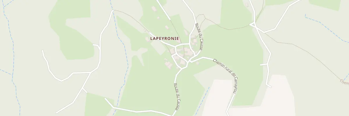 Plan du 5040 Lapeyronie à Viazac