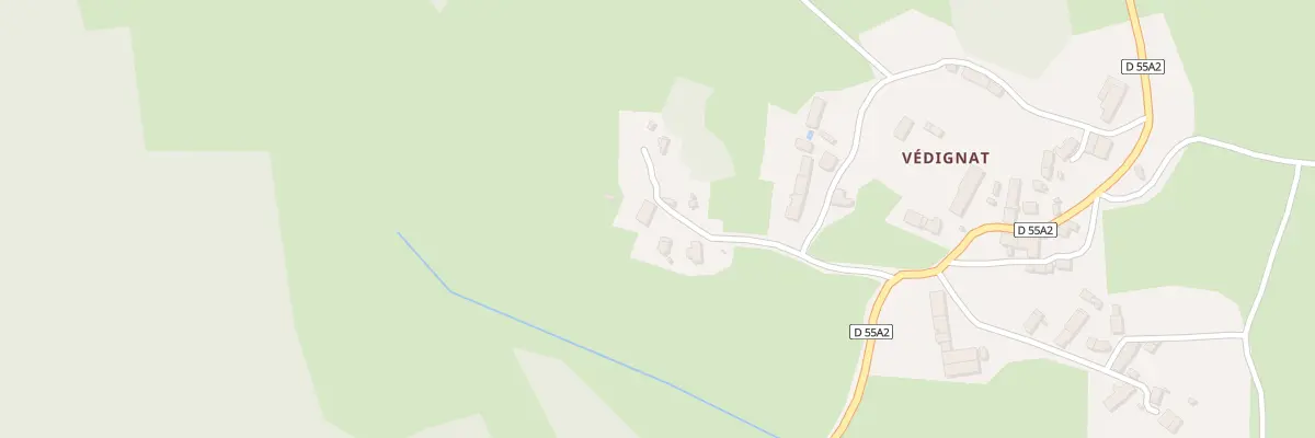 Plan du 5 Védignat à Ars