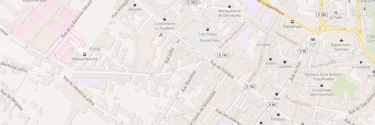 Plan du 2B Rue de la Grande Fontaine à Saint-Germain-en-Laye