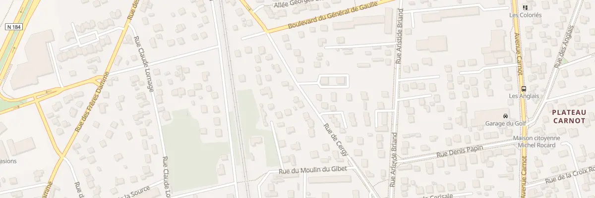 Plan du 19 Rue de Cergy à Conflans-Sainte-Honorine