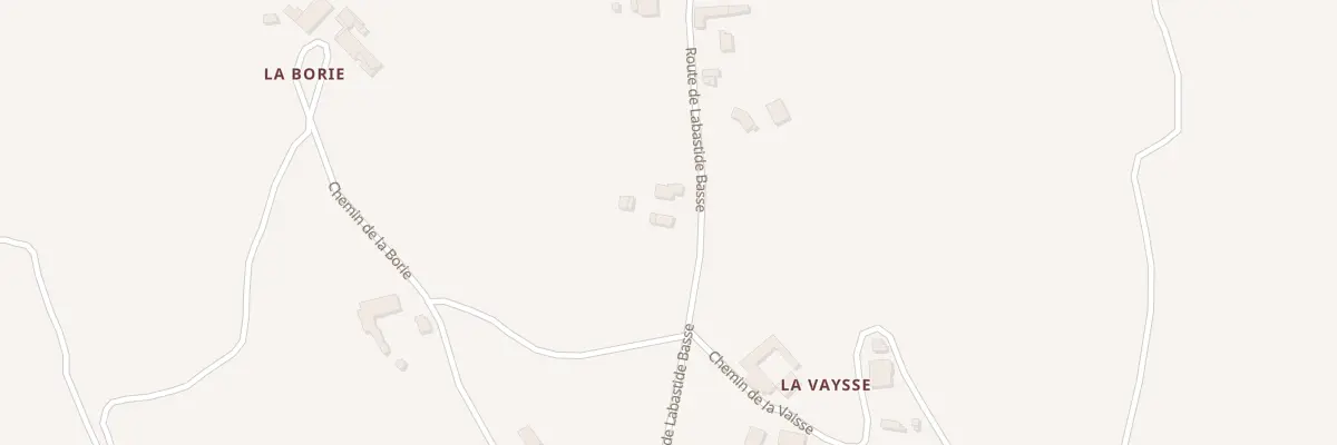 Plan du 1230 Che de la Durantie à Labastide-Gabausse