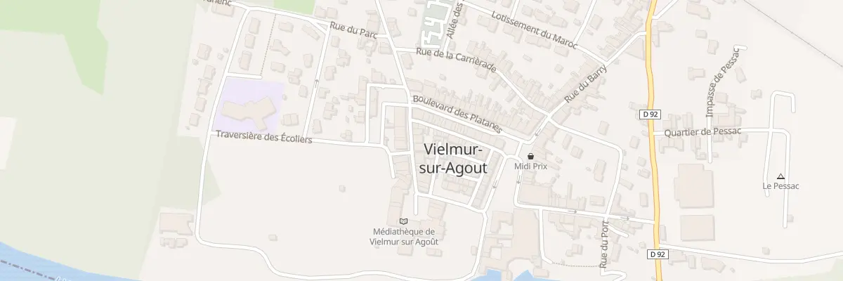 Plan du 11 Grande Rue à Vielmur-sur-Agout